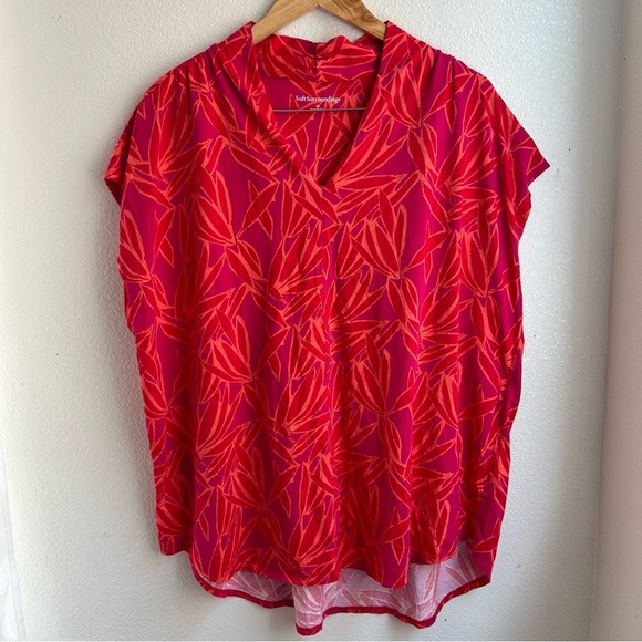 Soft Surroundings | Twilight Luau Tunic Top - Picture 3 of 8
